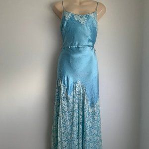 Vintage Jovani 100% Silk Dress  Frozen, Cinderella